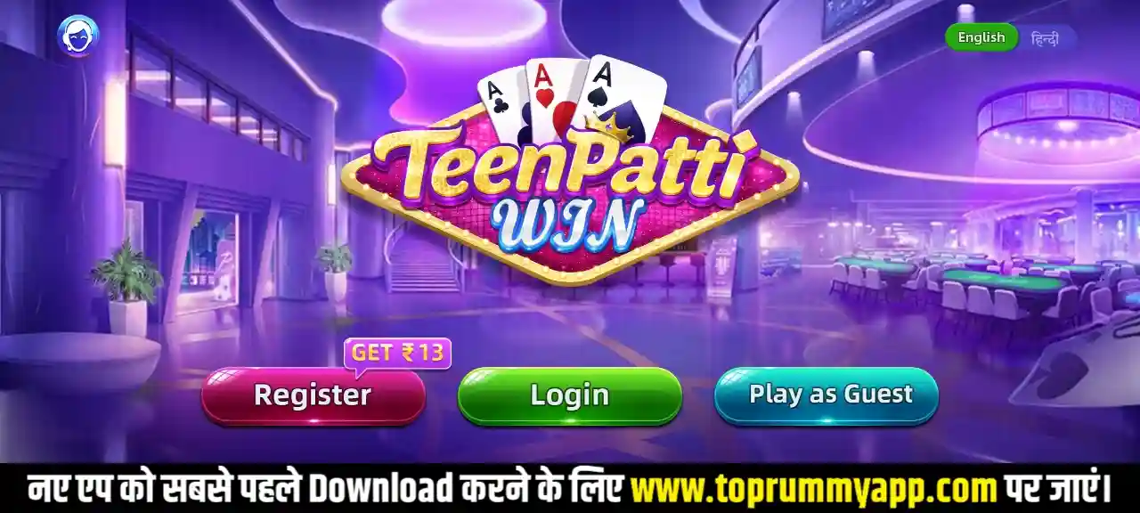 Teen Patti Win App Register